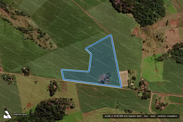 Imagem de satélite de Lote 263 - Projeto de Assentamento Eldorado I - Lote  263 em Sidrolândia - MS