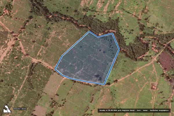 Imagem de satélite de FAZENDA BOA VISTA - Parte 1 em Francisco Sá - MG