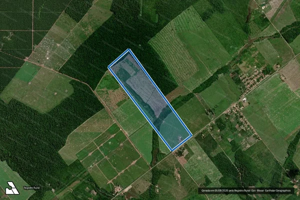 Imagem de satélite de FAZENDA ORBEN 2 - Parcela 1 em Tailândia - PA
