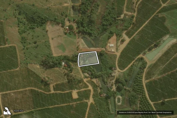 Imagem de satélite de SITIO ESPERANCA - PARCELA 03 em Vila Valério - ES