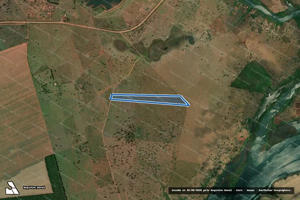 Imagem de satélite de Minha Área - Parte 2 em Itarumã - GO