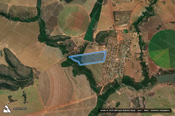 Imagem de satélite de FAZENDA MATRINCHÃ - Parte 1 em Matrinchã - GO