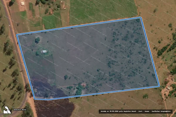 Imagem de satélite de Assentamento Estadual Bueno de Andrada PA0079S00Q00L012 - Lote 012 em Araraquara - SP