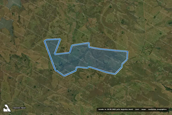 Imagem de satélite de TOUROPY - Parte 1 em Quaraí - RS