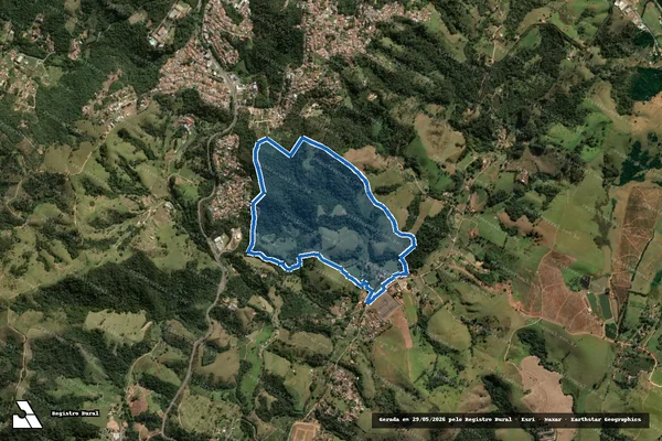 Imagem de satélite de Fazenda São José - PARTE 1 em Águas de Lindóia - SP