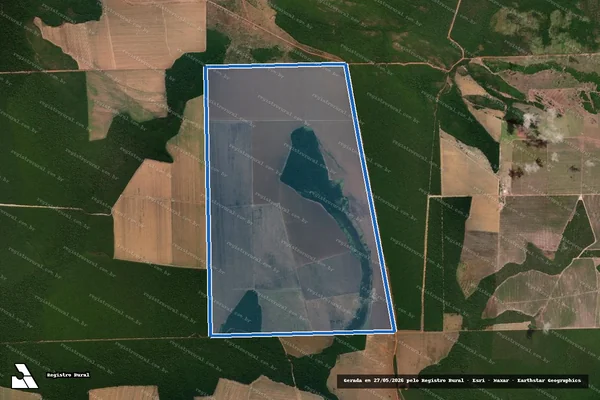 Imagem de satélite de Fazenda Paulista I - Fazenda Paulista I em Tabaporã - MT