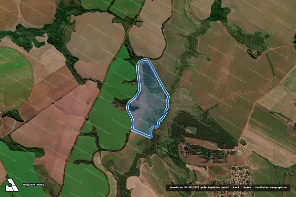 Imagem de satélite de Granja do Sossego - Granja do Sossego V em Santo Ângelo - RS