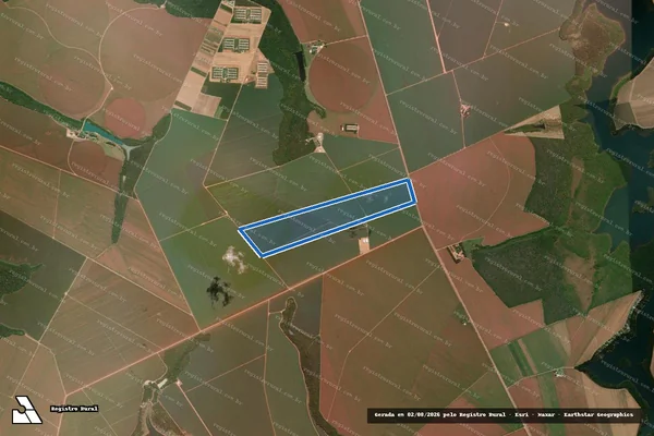 Imagem de satélite de FAZENDA JOÃO PAULO ? LOTE 59-A ? SETOR 04 - FAZENDA JOÃO PAULO - LOTE 59-A ? SETOR 04 em Lucas do Rio Verde - MT