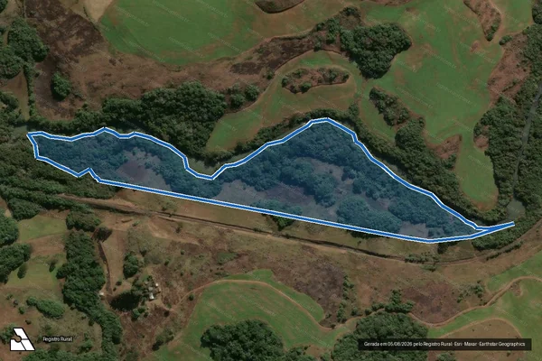 Imagem de satélite de Fazenda Dois Morros - PARTE 1 em Campestre da Serra - RS
