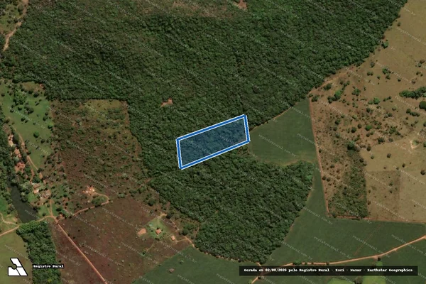 Imagem de satélite de FAZENDA PINHEIRO - Gleba 03 em Pirenópolis - GO