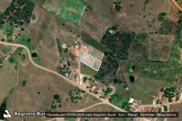 Imagem de satélite de SÍTIO KARQUEIRO - Parte 1 em Itabaiana - SE