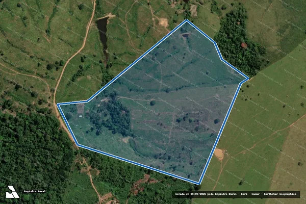 Imagem de satélite de Fazenda Santa Paula - Fazenda Santa Paula ? Parte A em Senador Guiomard - AC