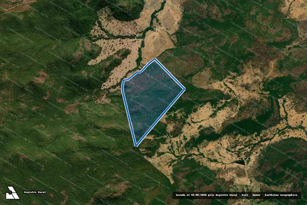 Imagem de satélite de FAZENDA CRUZ ALTA - Fazenda do Neto II em Jussara - GO