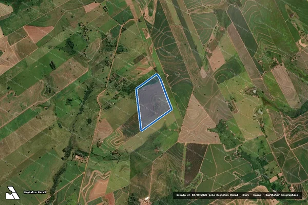 Imagem de satélite de SÍTIO SANTO ANTONIO - PARTE 1 em Araçatuba - SP