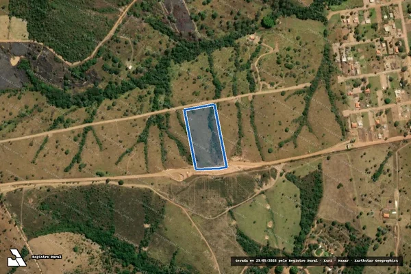 Imagem de satélite de FAZENDA ÁGUA VIVA - CHÁCARA 92 em Alexânia - GO