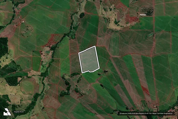 Imagem de satélite de Fazenda Banagro - Gleba C em Sertanópolis - PR