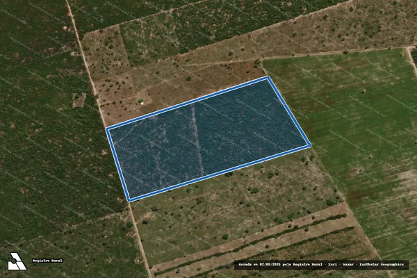 Imagem de satélite de FAZENDA TRÊS CORAÇÕES III - LOTE_31 em Catolândia - BA