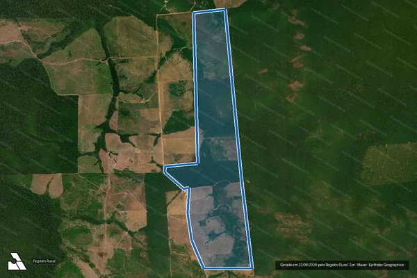 Imagem de satélite de FAZENDA SANTA ROSA ? VII - VII em Juara - MT