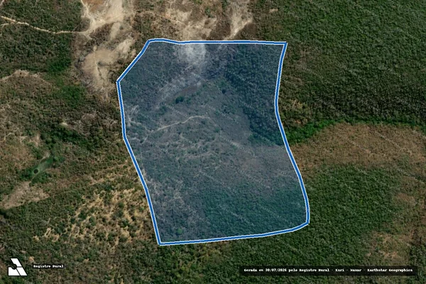 Imagem de satélite de FAZENDA SAÚDE II - Gleba 03 em Pedra Azul - MG