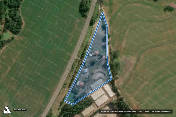 Imagem de satélite de GRANJA MARÍLIA - Gleba A em Conselheiro Mairinck - PR