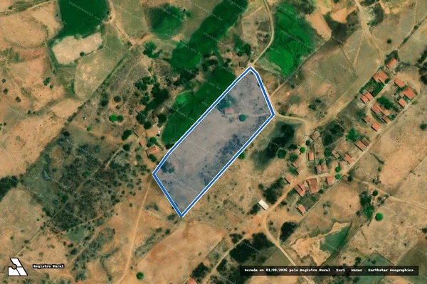 Imagem de satélite de Fazenda Riacho dos Cavalos - 14 em Riacho dos Cavalos - PB