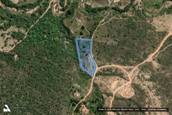 Imagem de satélite de Sítio Aroeira  - Parte 3 em Botumirim - MG