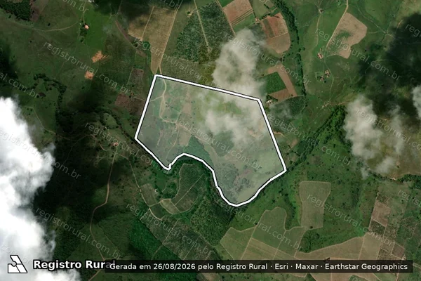 Imagem de satélite de SITIO BOA HORA - Parcela 1 em Umbaúba - SE