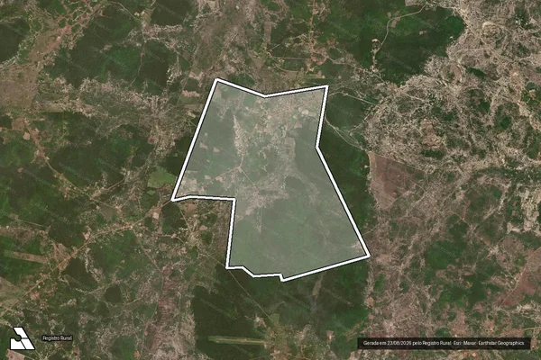 Imagem de satélite de PA Jenipapaeiro Mundo Novo em União - PI