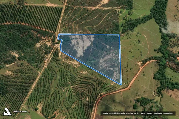 Imagem de satélite de FAZENDA CÓRREGO FUNDO - Parte 3 em Abaeté - MG