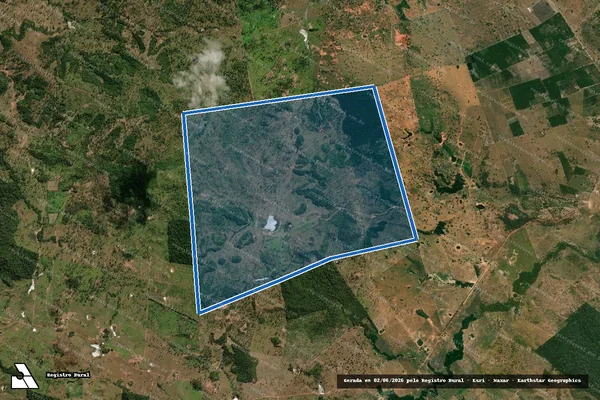 Imagem de satélite de FAZENDA BOA FÉ em Amarante do Maranhão - MA