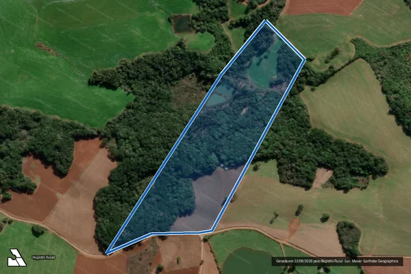 Imagem de satélite de PE Jaboticabal - Lote 06A - Lote 06A em Lagoa Vermelha - RS