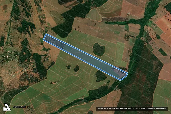 Imagem de satélite de GLEBA 02-SITIO ROSANE - PARTE 1 em Arealva - SP