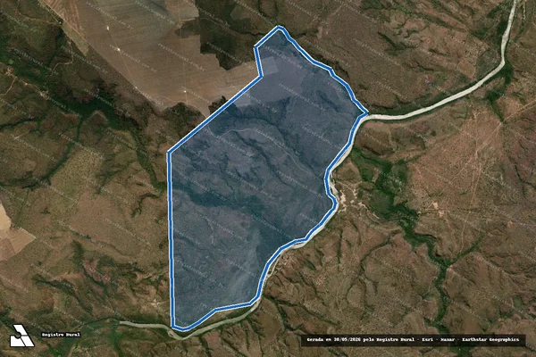 Imagem de satélite de FAZENDA SANTA ANGELA em Benedito Leite - MA