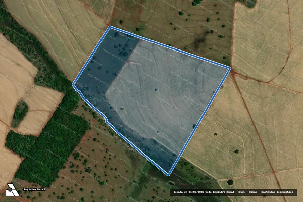 Imagem de satélite de Fazenda Casinhas - Parcela 1 em União de Minas - MG