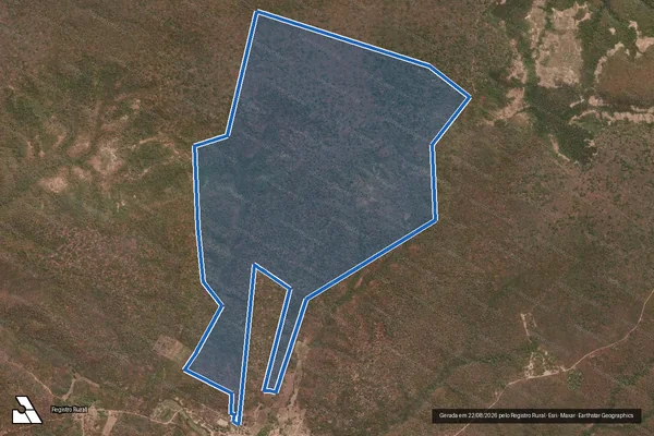 Imagem de satélite de SOSSEGO - GLEBA A em Elesbão Veloso - PI