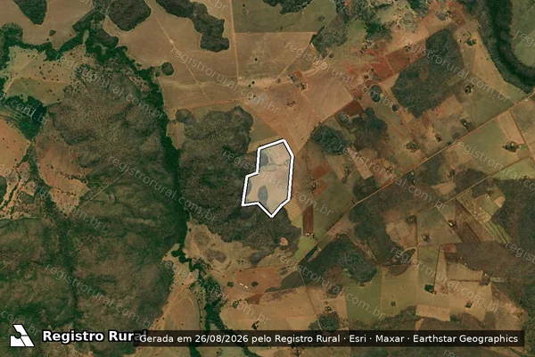 Imagem de satélite de PROJETO DE ASSENTAMENTO MARIA CÍCERA DAS NEVES - Lote 83 em Vila Propício - GO