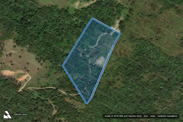 Imagem de satélite de Fazenda Sertão do Rio Manso - Gleba E - Gleba E2 em Cunha - SP