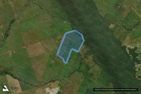 Imagem de satélite de ESTÂNCIA FURNA LINDA - Parte 1 em Vila Bela da Santíssima Trindade - MT