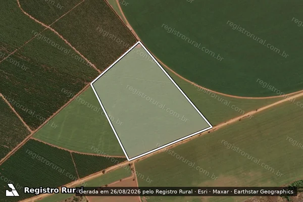 Imagem de satélite de Fazenda Macaúbas - Parte 1 em Patrocínio - MG