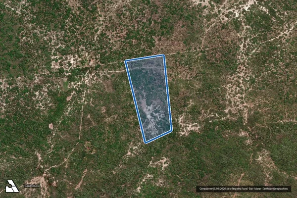 Imagem de satélite de SANTA LUZ - LOTE 32 em Jatobá do Piauí - PI