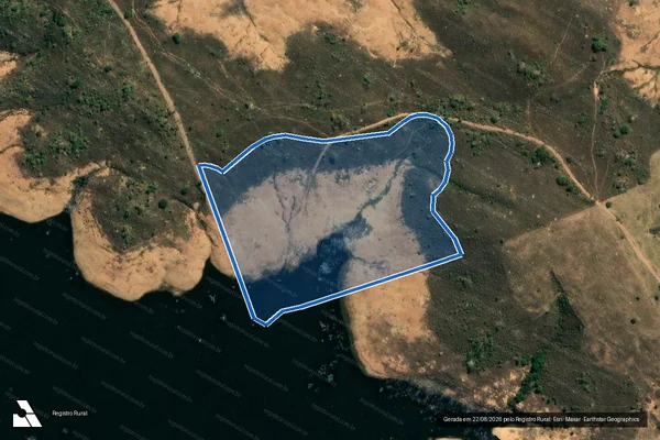 Imagem de satélite de Fazendas Anta Gorda e Barreiro - PARCELA 03 em Catalão - GO