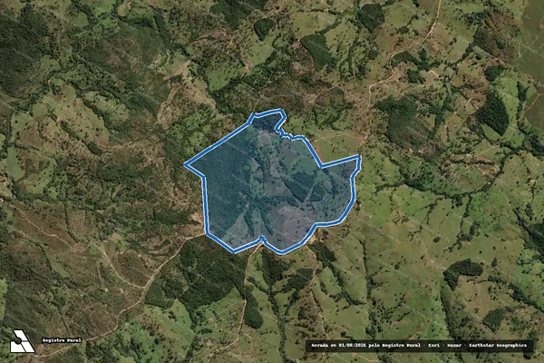Imagem de satélite de Fazenda Vauzinho - Parte 1 em Nova Aurora - GO