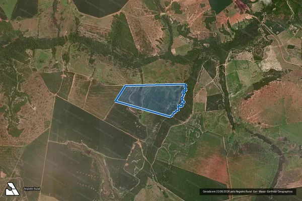 Imagem de satélite de FAZENDA BREJO DA ILHA - 001 em Sucupira - TO