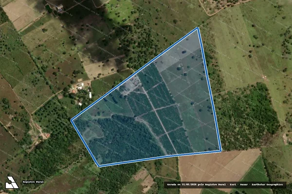 Imagem de satélite de Fazenda Linda Vista - Parcela 1 em Barra do Choça - BA