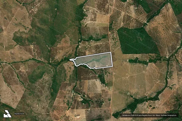 Imagem de satélite de PROJETO DE ASSENTAMENTO MORADA DO SOL - Lote 14 em Santa Terezinha de Goiás - GO