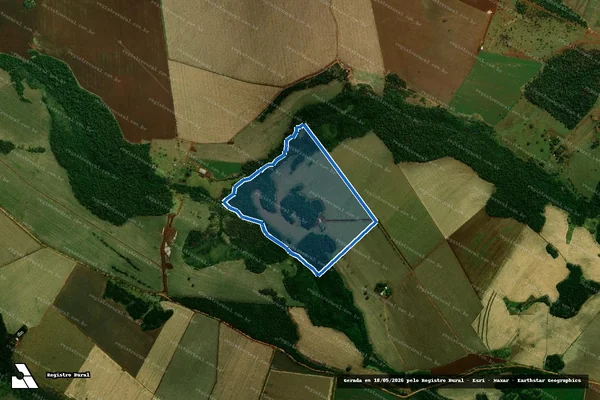 Imagem de satélite de Fazenda Santa Clara - PARCELA 01 em Ponta Porã - MS