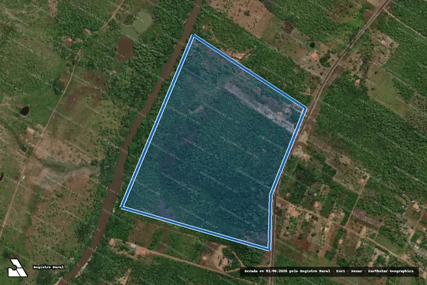 Imagem de satélite de TERRA DURA - PARTE 02 em Caxias - MA