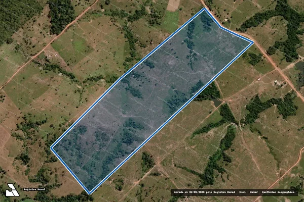 Imagem de satélite de FAZENDA MATO VERDE III - PARTE 1 em Castanheira - MT
