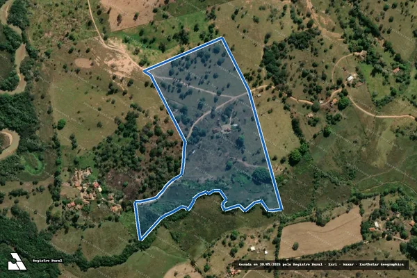 Imagem de satélite de Fazenda Batatal - Parte 7 em Santo Antônio do Monte - MG