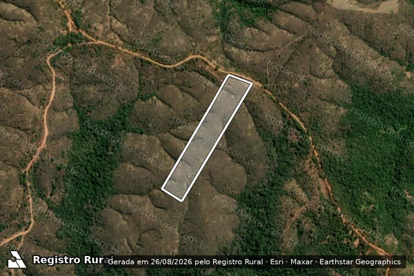 Imagem de satélite de Fazenda Bonito de Cima ?Cachoeirinha? - PARTE 3 em Coromandel - MG
